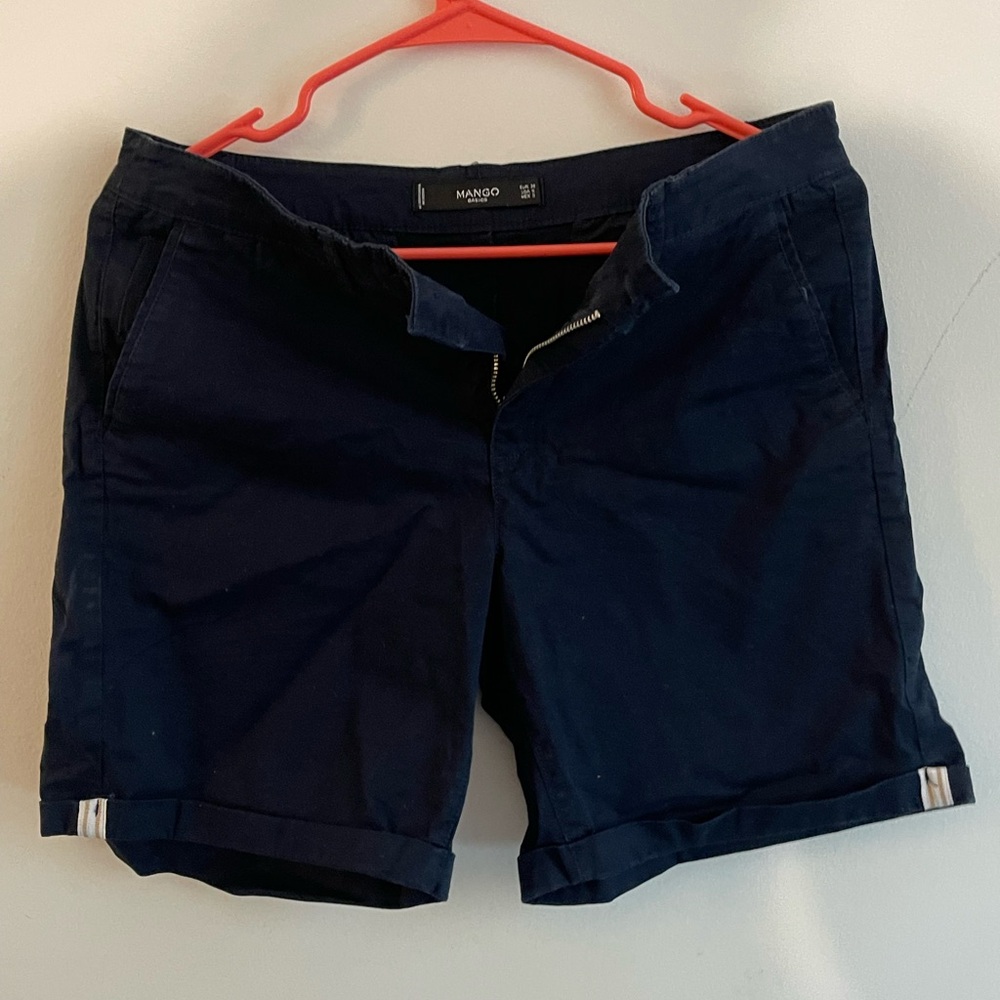 Mango vintage women’s Navy Shorts